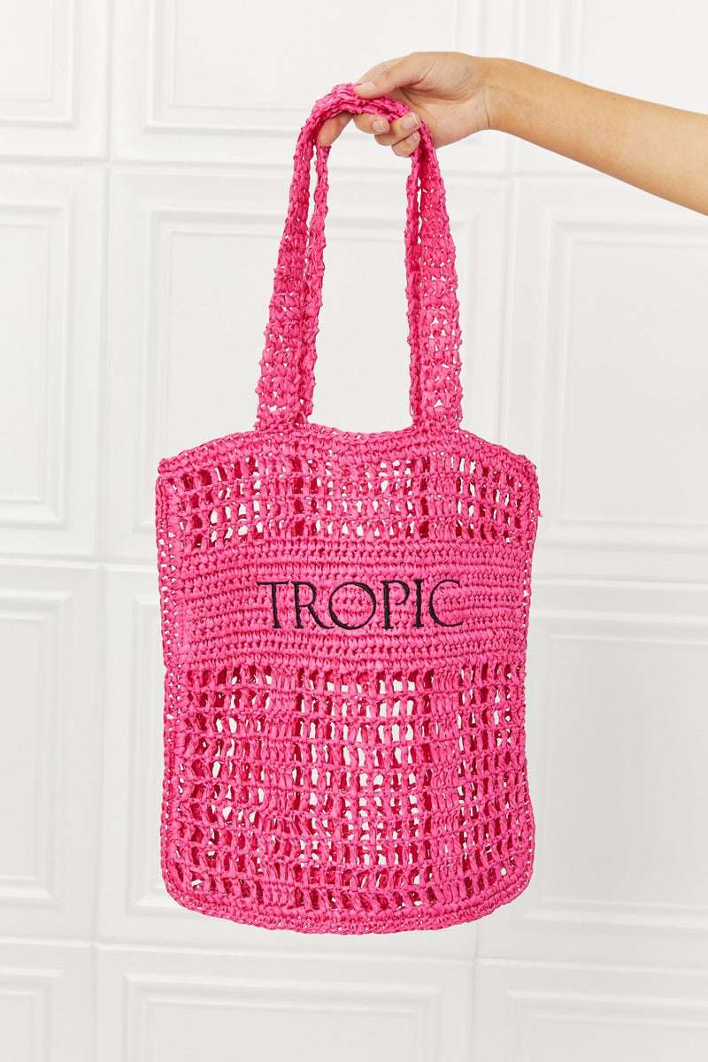 Tropic Babe Staw Tote Bag